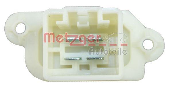 Résistance, pulseur d'air habitacle (Élément de commande, chauffage/ventilation) METZGER ref. 0917029